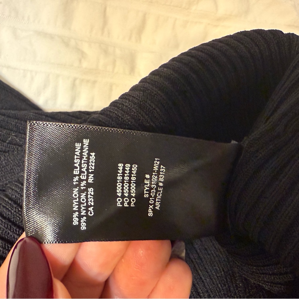 Babaton Ribbed Mockneck - Picture 6 of 6